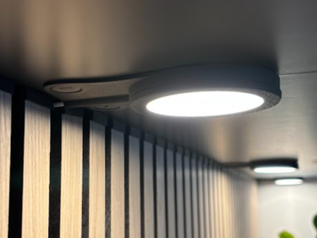 IKEA MITTLED Light Holder for 2 BESTÅ Shelves