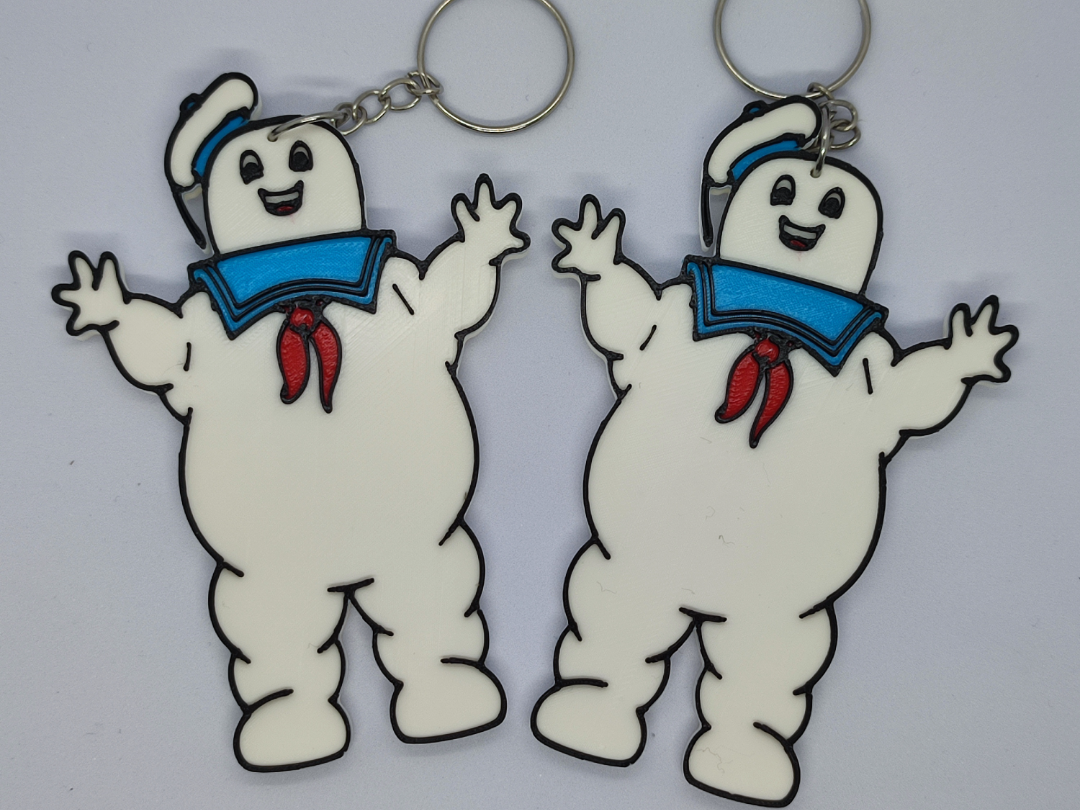 Llavero Stay Puft Marshmallow Man
