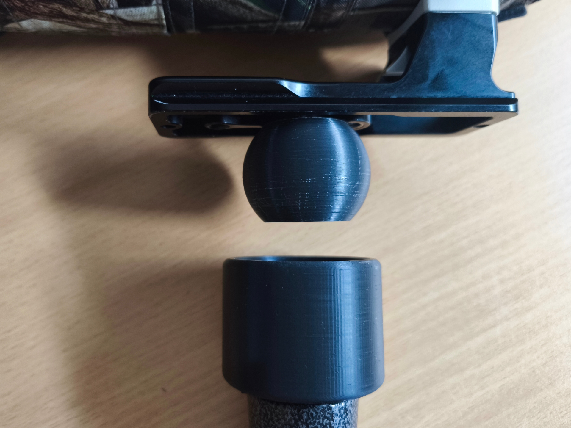 Open Ball Head for Telephoto Lenses & Monopods