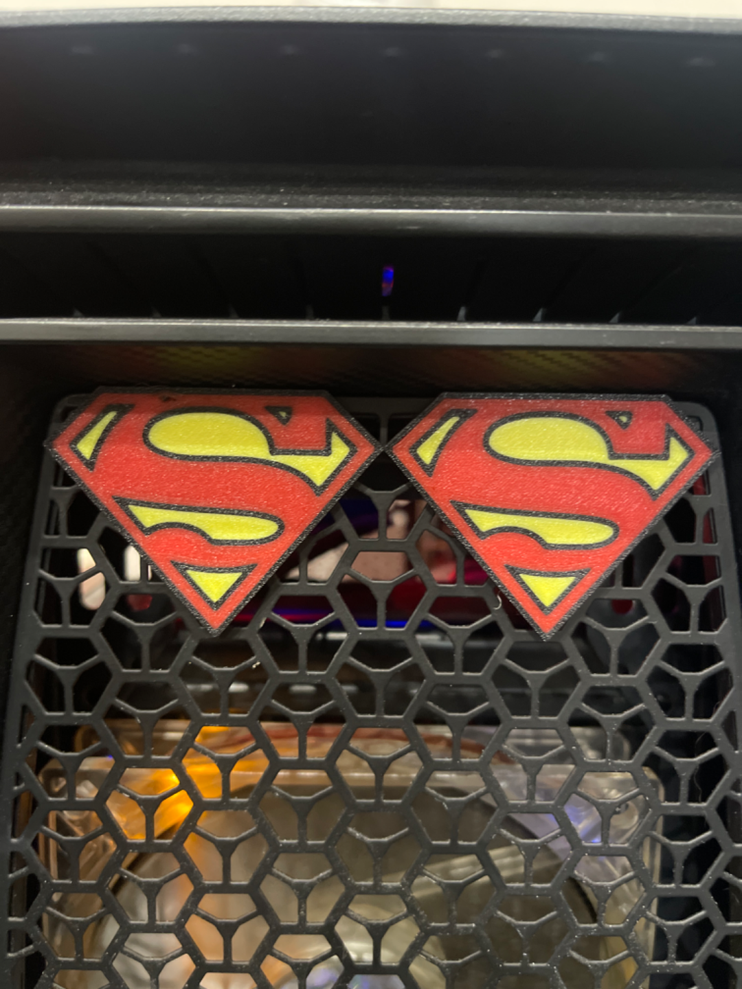 Superman logo Keychain