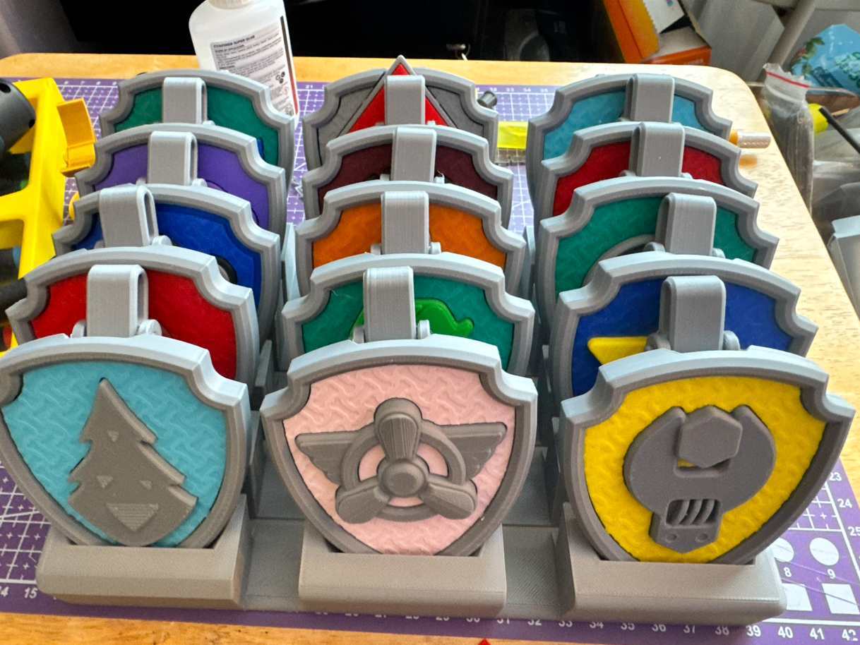 Paw Patrol Pup Tag Holder