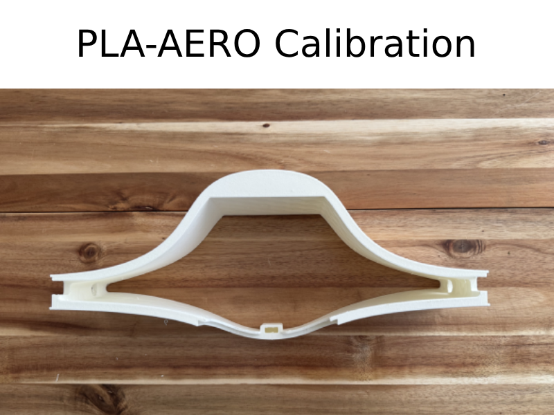 PLA AERO Calibration Guide and Test Models for X1C