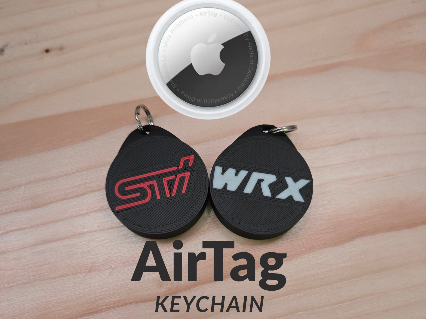 STI & WRX AirTag Holder