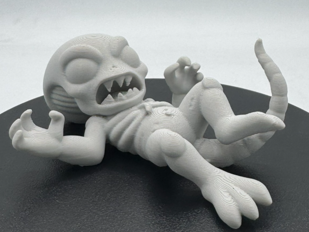 Cute Chibi Xenomorph Alien Monster Injured