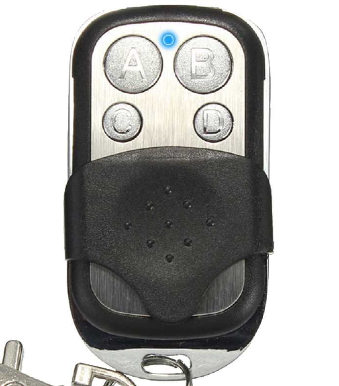 Very common RF remote control top cover.