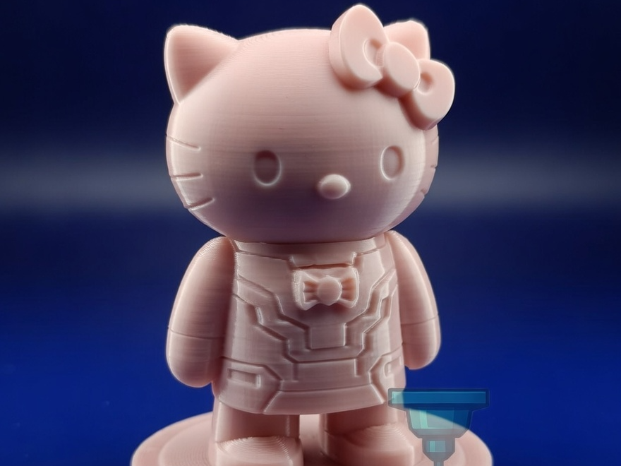 Hello Kitty Samurai Minimal – Edition Monocouleur