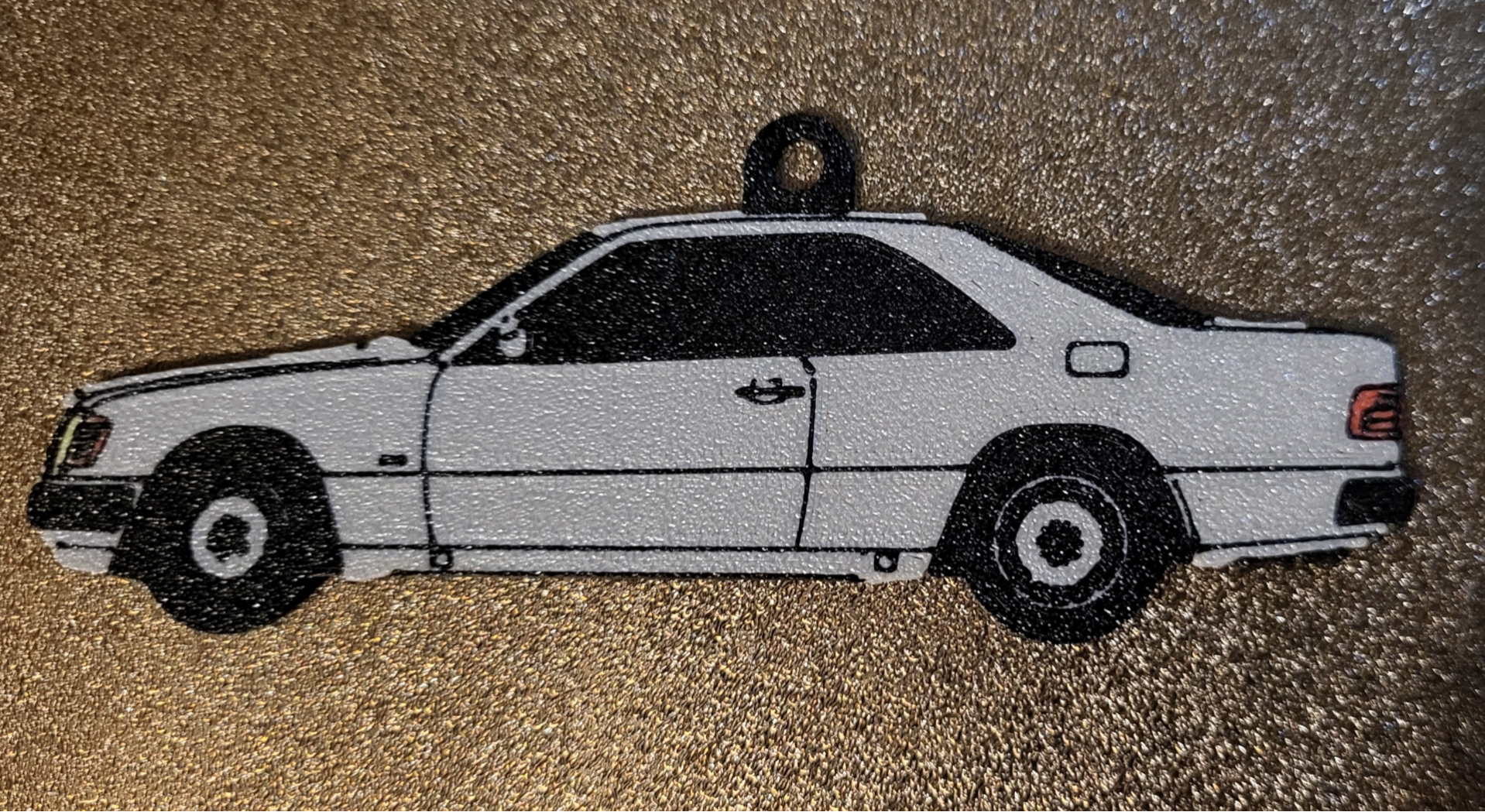Mercedes C124 ornament / keychain