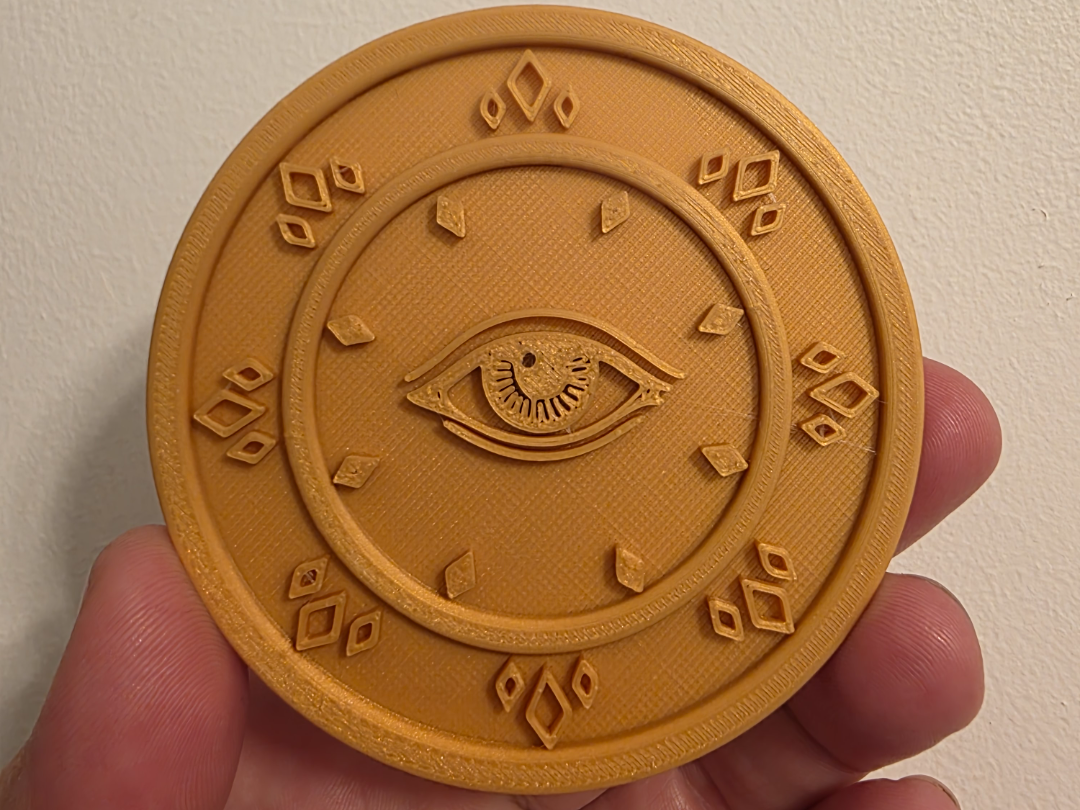 Knights Of The Shield Medallion- DND