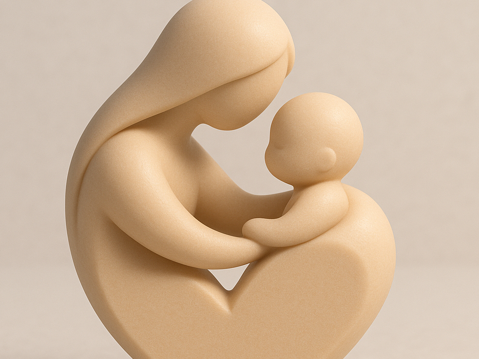 Minimalist Sculpture for Mother’s Day