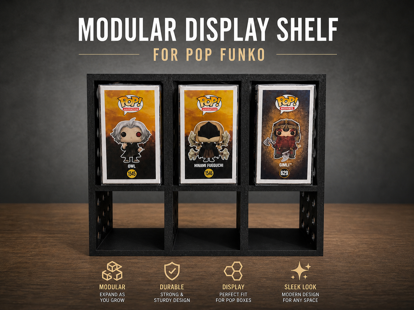 Modular Display Shelf  ENG/PL