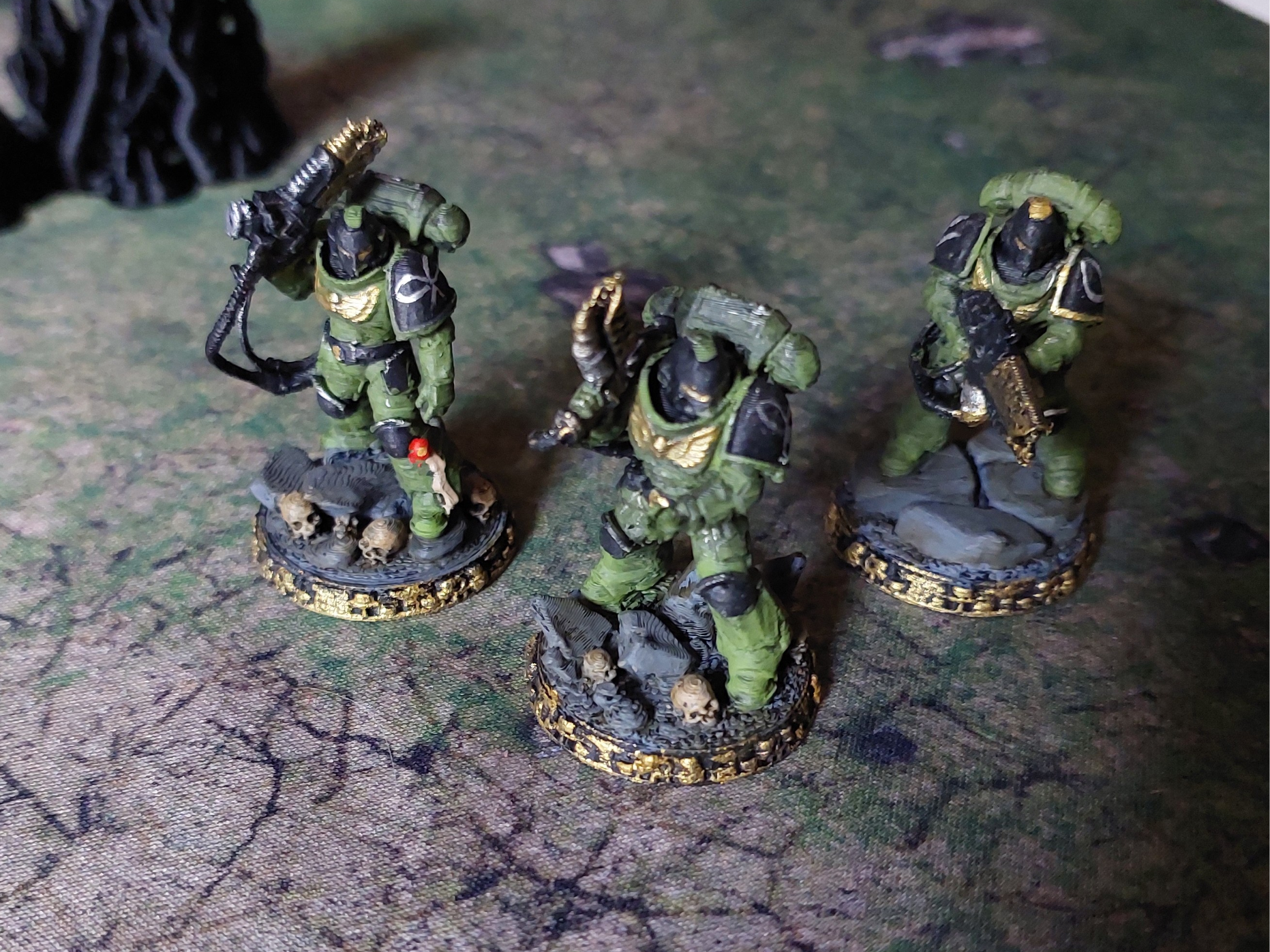Space Soldiers Flamethrowers