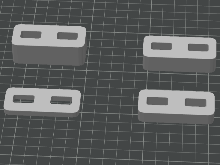 Air Rifle bottom plate raiser (0.5-2cm version)