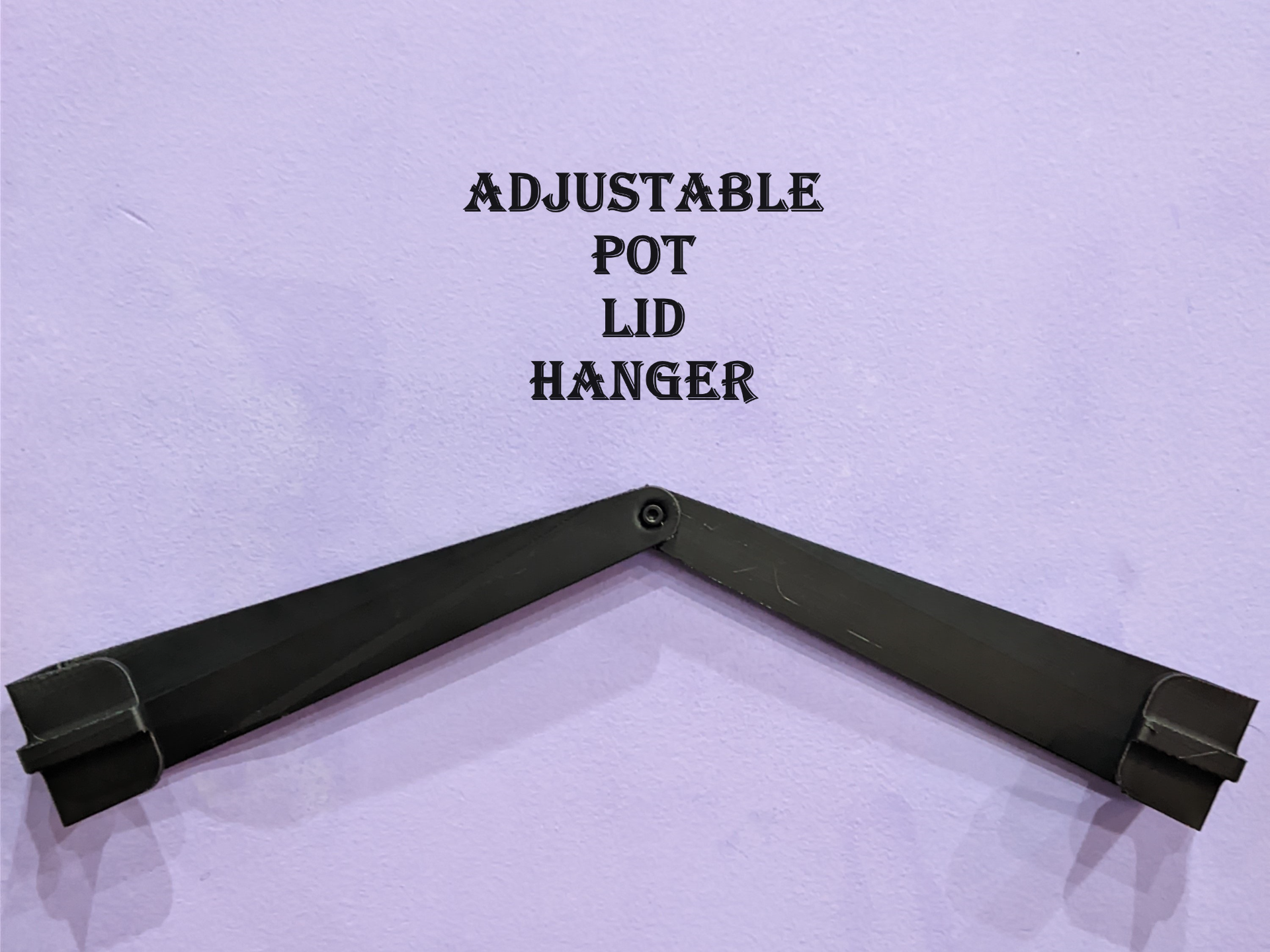Adjustable Pot Lid Holder/Hanger