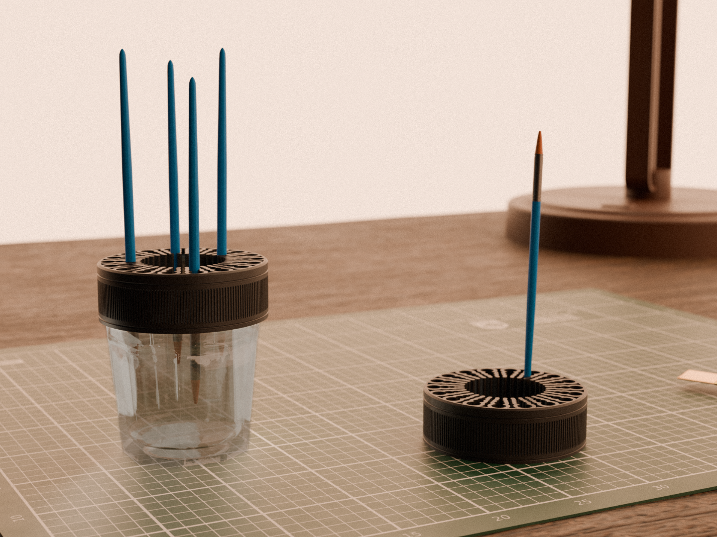 Brush Holder Compatible with IKEA Pokal Glass