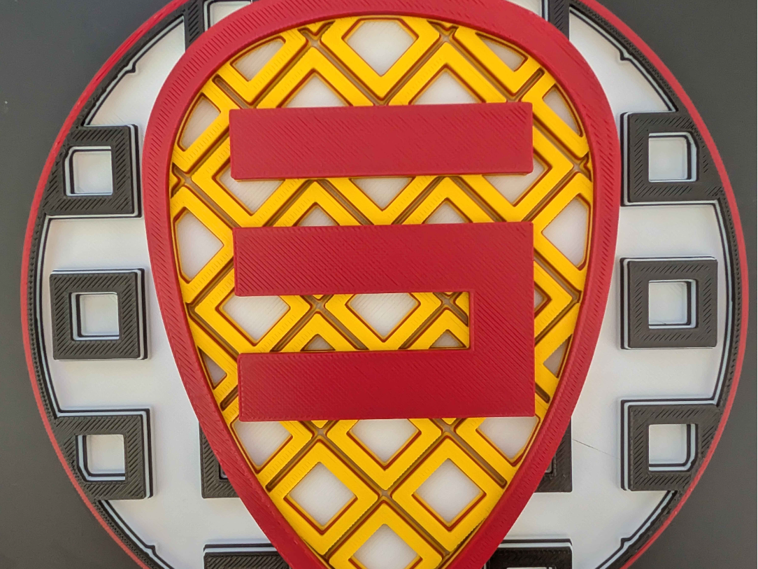 Sabine Wren Inspired Dimensional Mosaic