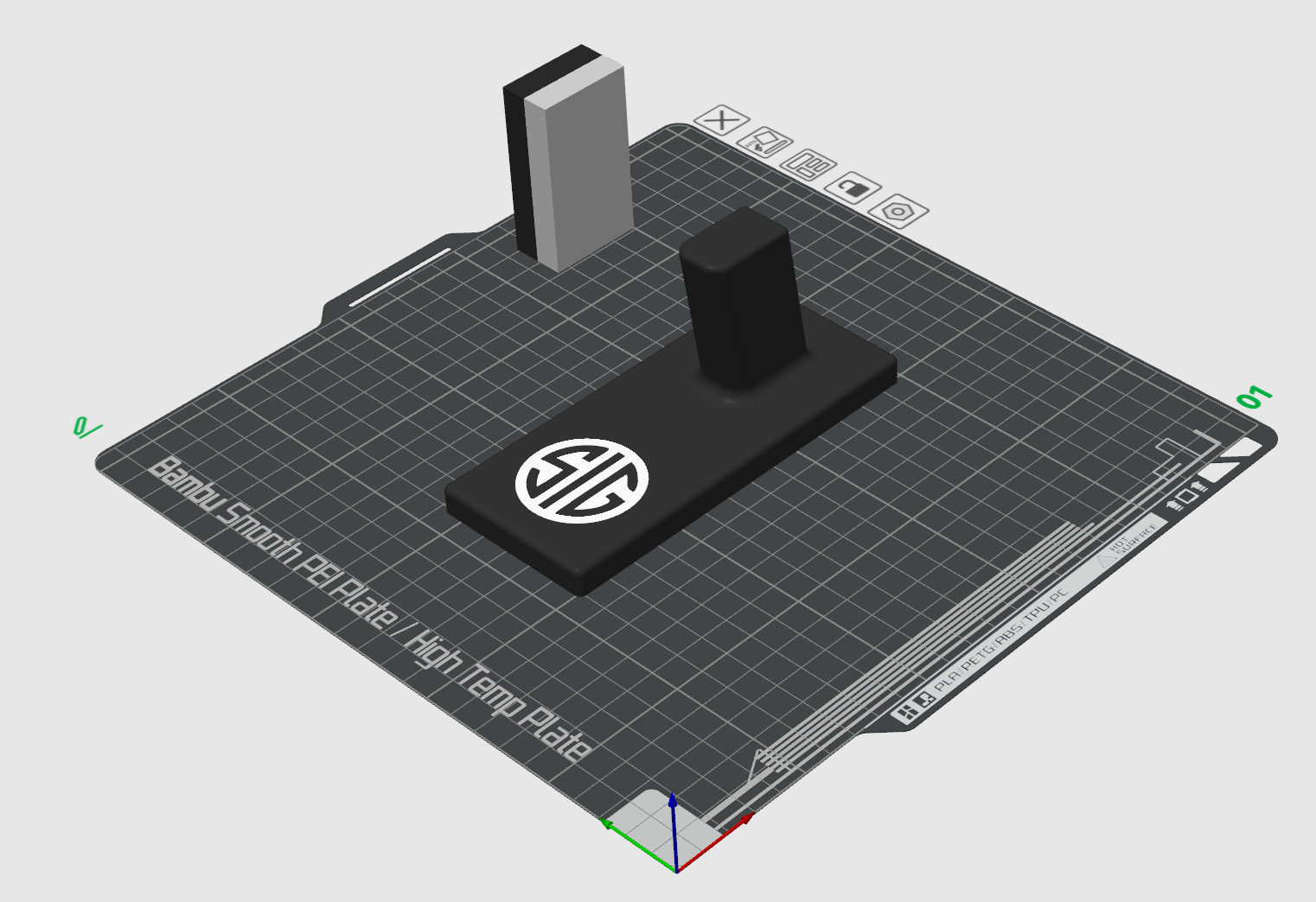 Handgun Stand for Display [Sig Sauer P365]