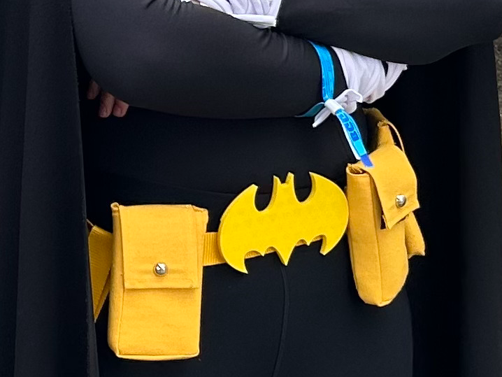 Batman/Batgirl cosplay belt accessory