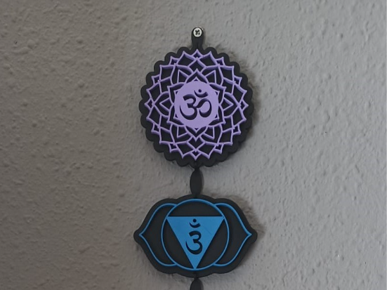 Decoración espiritual de Chakras para Pared