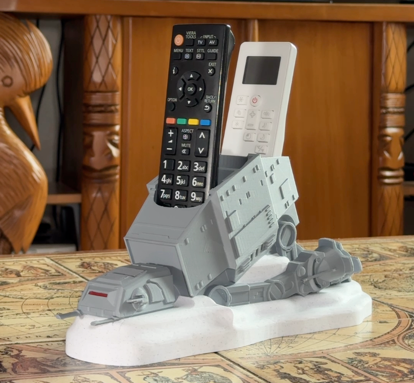 Fallen AT-AT Remote holder