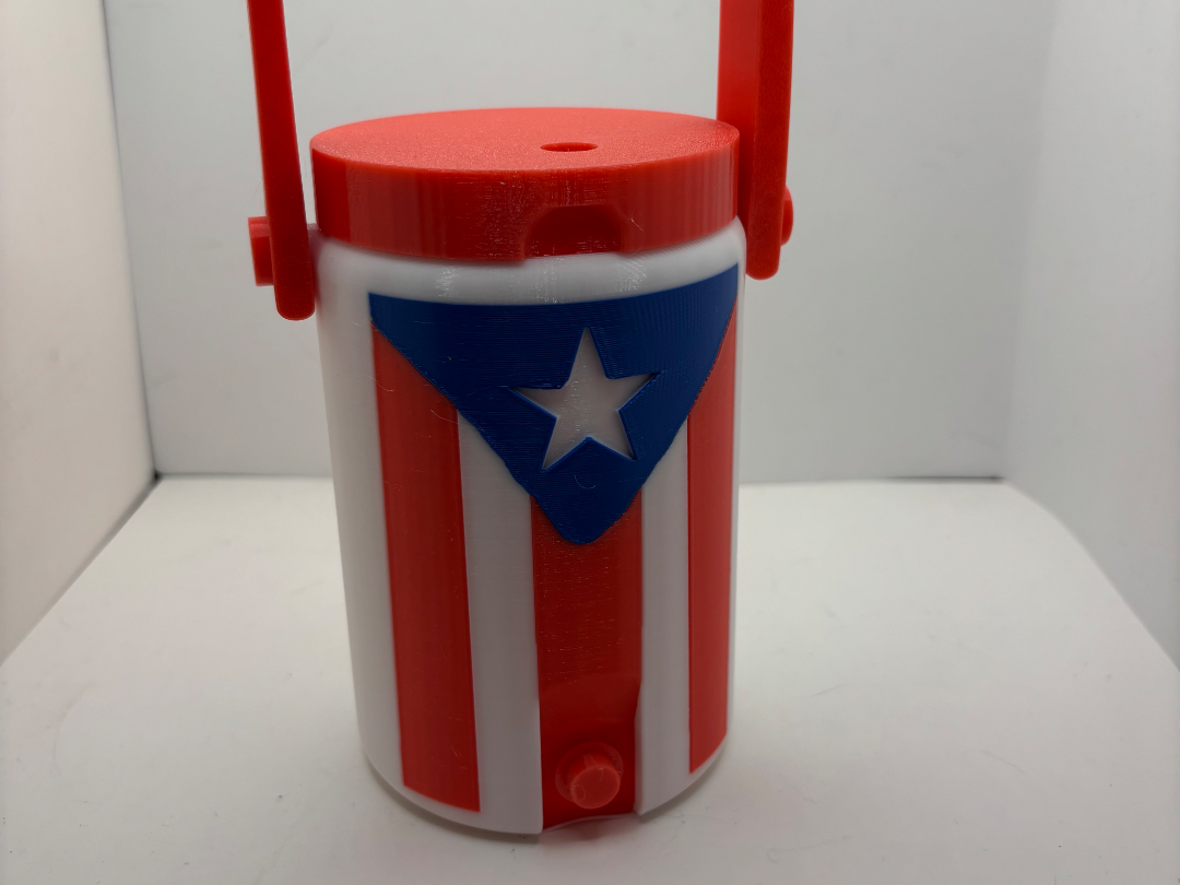 Puerto Rican Flag Coolie