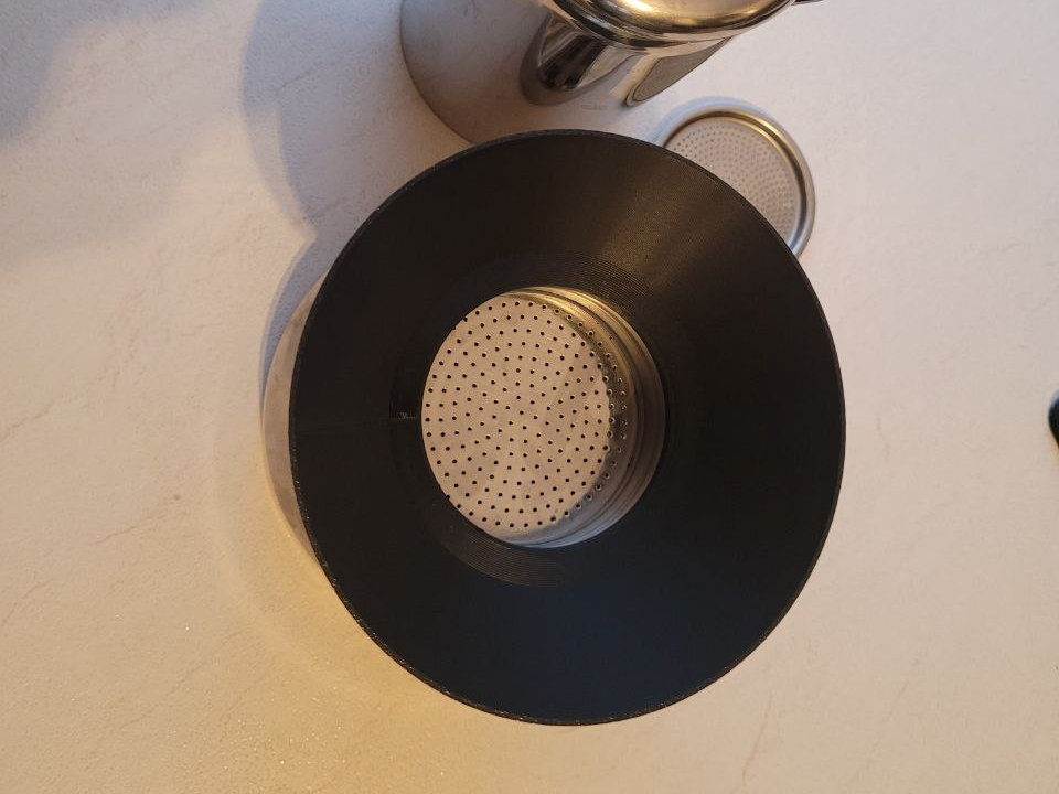 Ikea METALLISK coffee maker funnel
