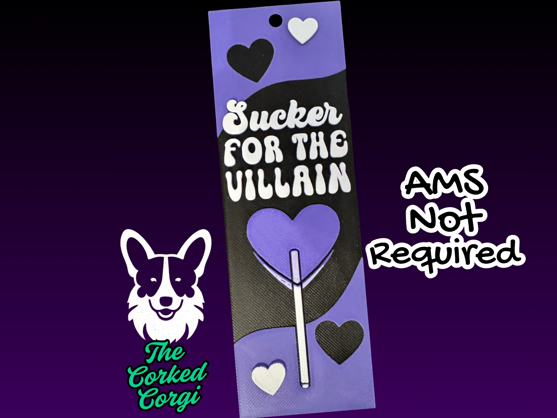 Sucker For The Villain Bookmark