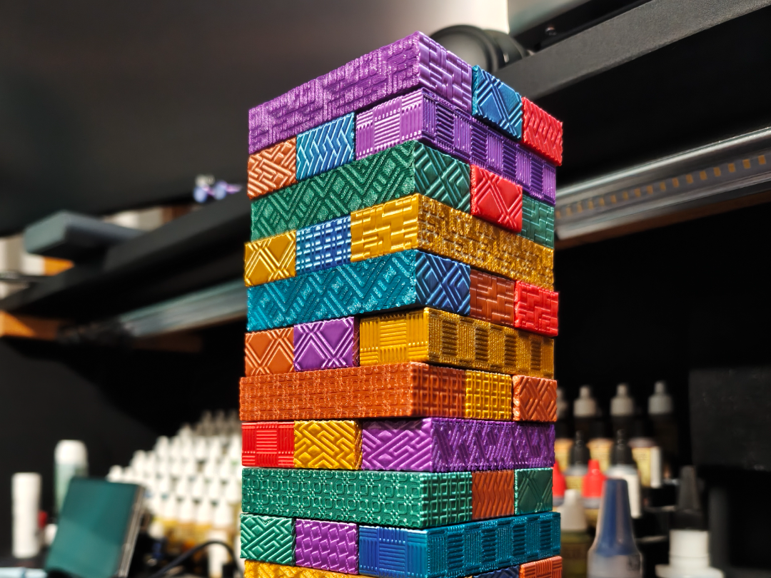 Textured Jenga