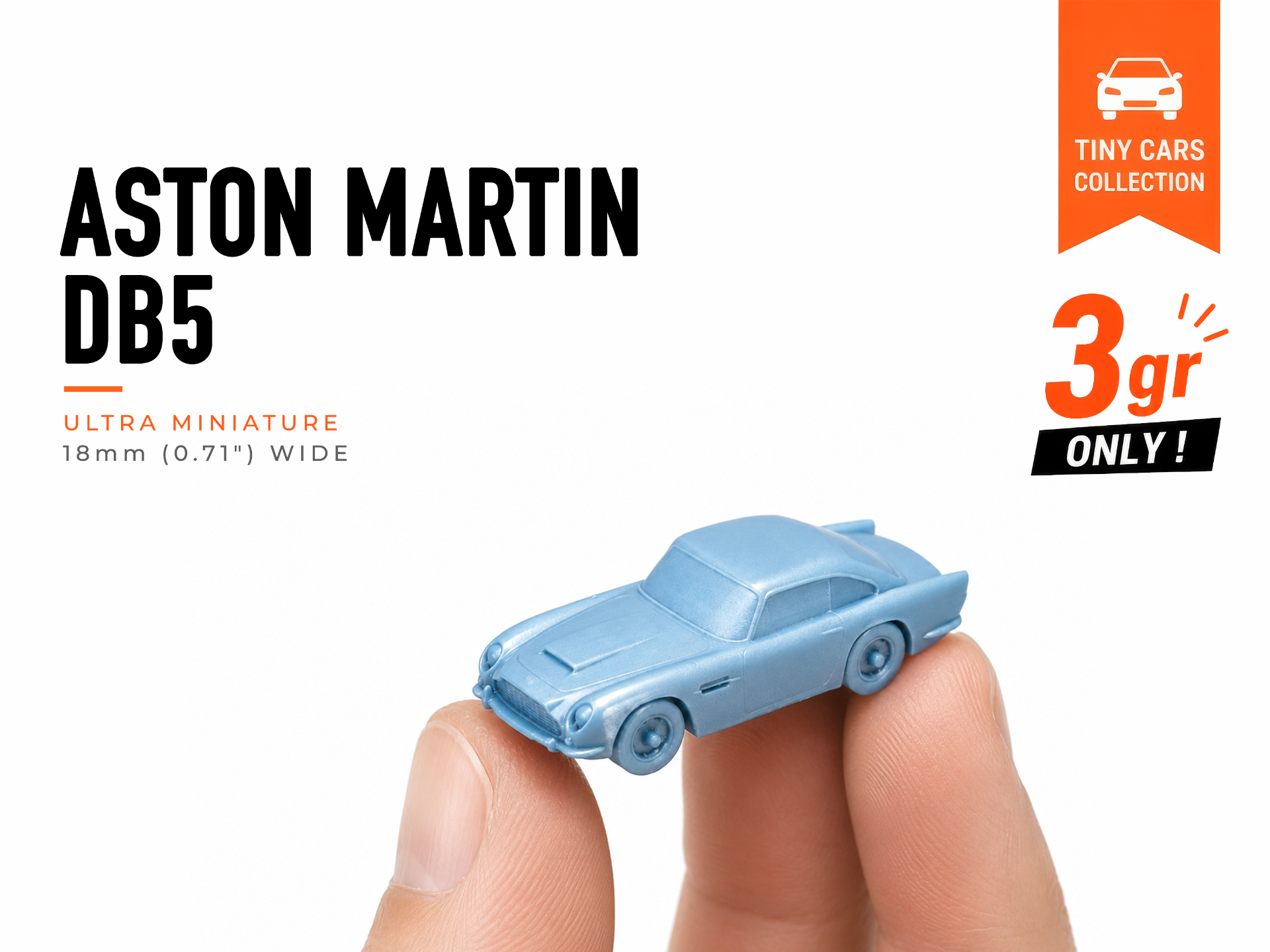 Tiny Aston Martin DB5 - Mini Cars Series