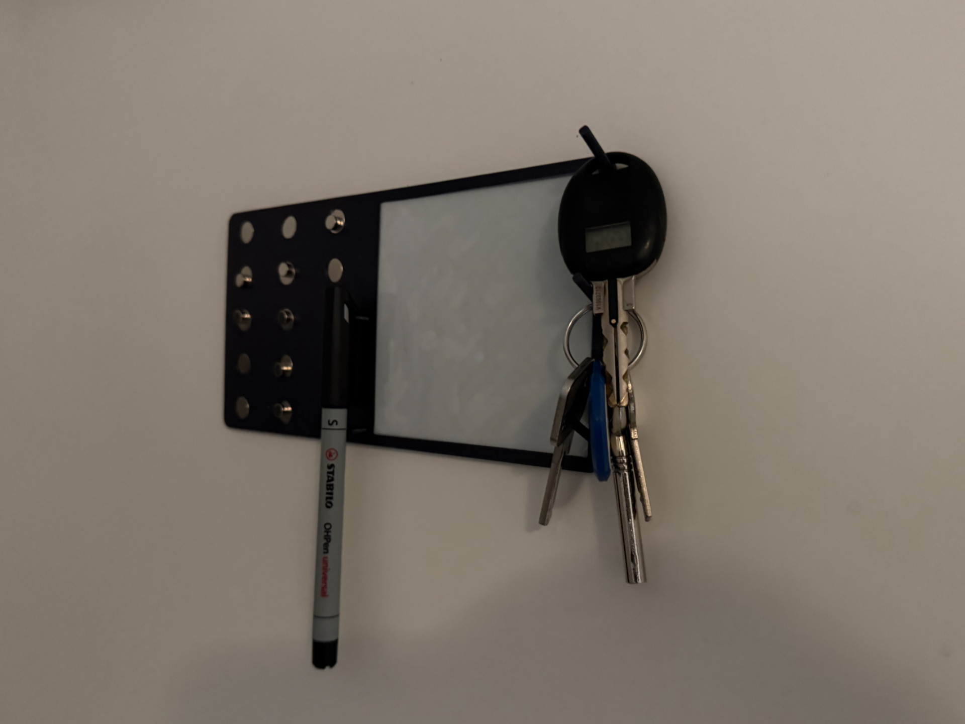 All-in-One Entryway Organizer&Whiteboard Keyholder
