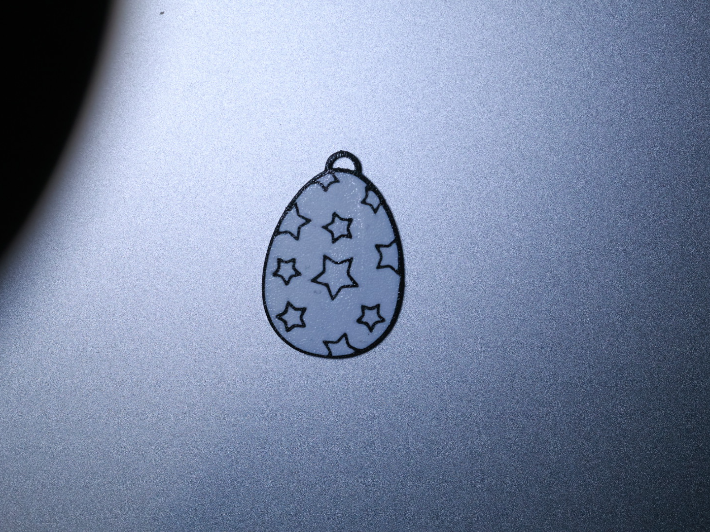 Egg with star