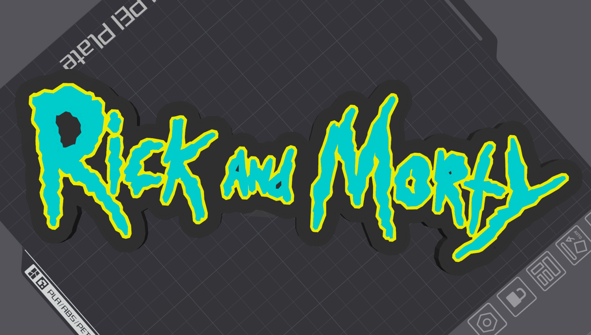 Rick And Morty Light Box