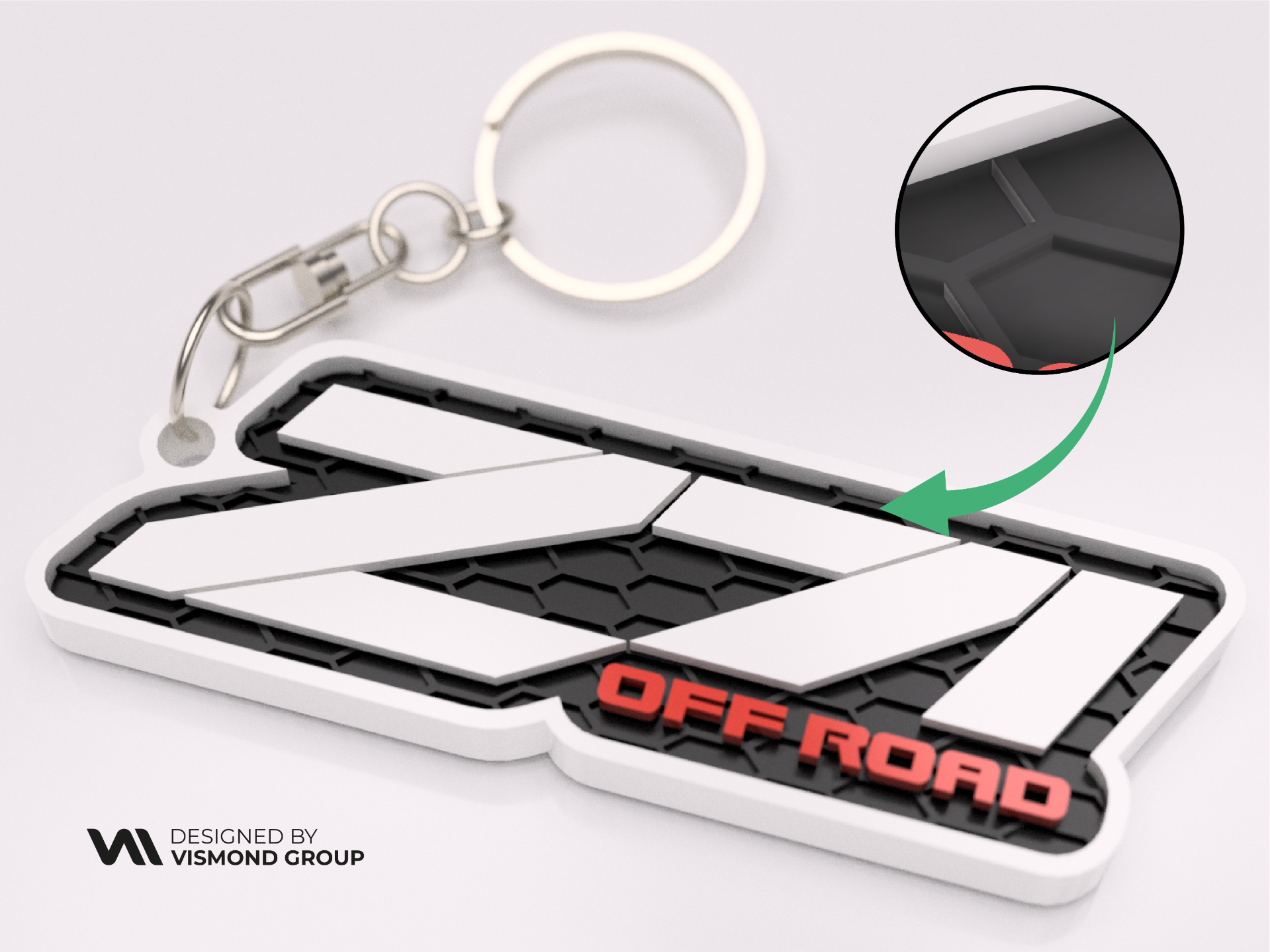 Chevrolet Z71 Keychain