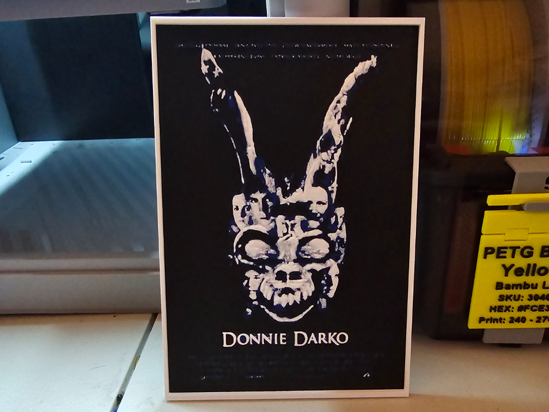 Donnie Darko Movie Poster - Hueforge