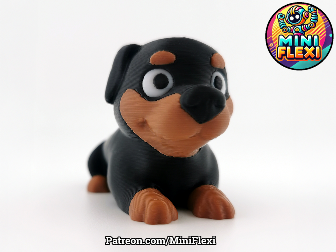 Mini Flexi Rottweiler - No Support Articulated