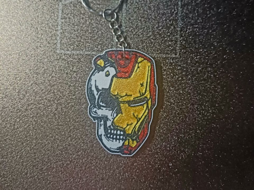 Iron man keychain