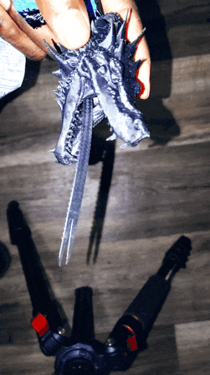 Reuseable Dragon Zip tie