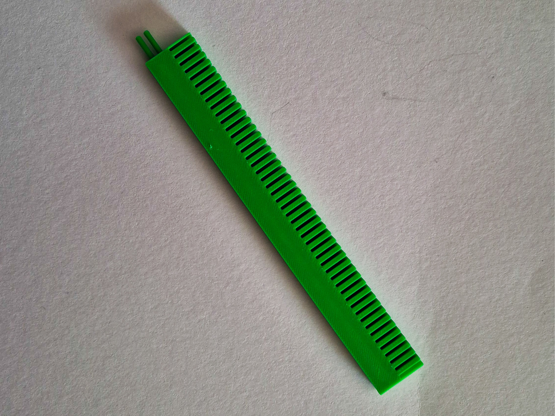 Warp Spacing Comb (Tapestry Loom, Heddle Aligned)
