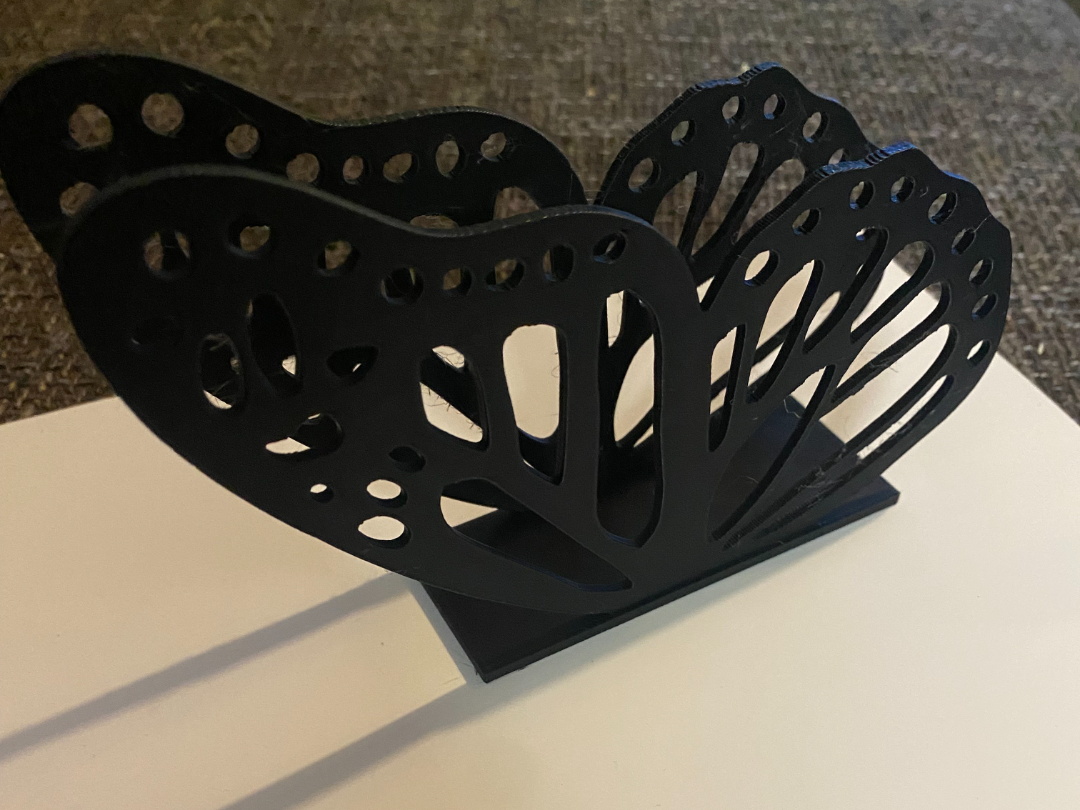 butterfly napkin holder