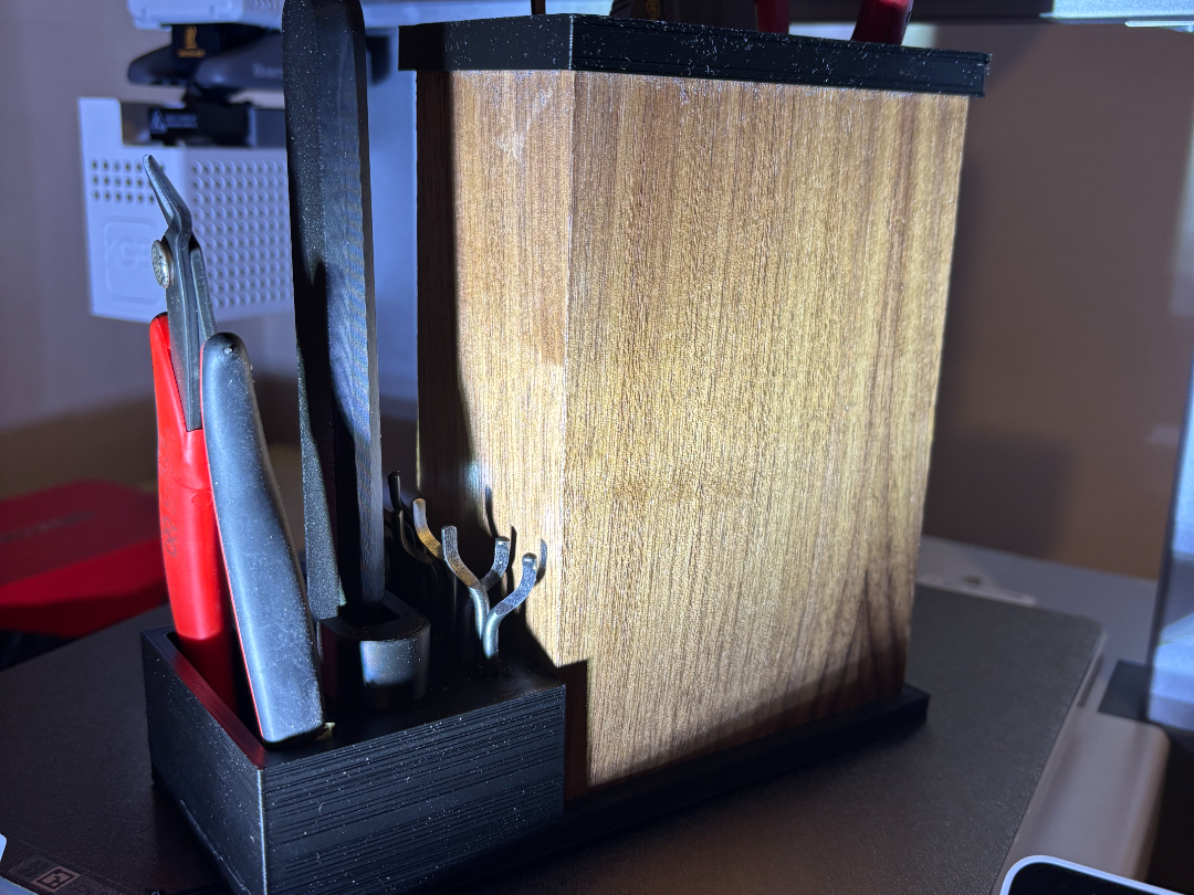 Bambu A1 Tool Organizer Wood Sides