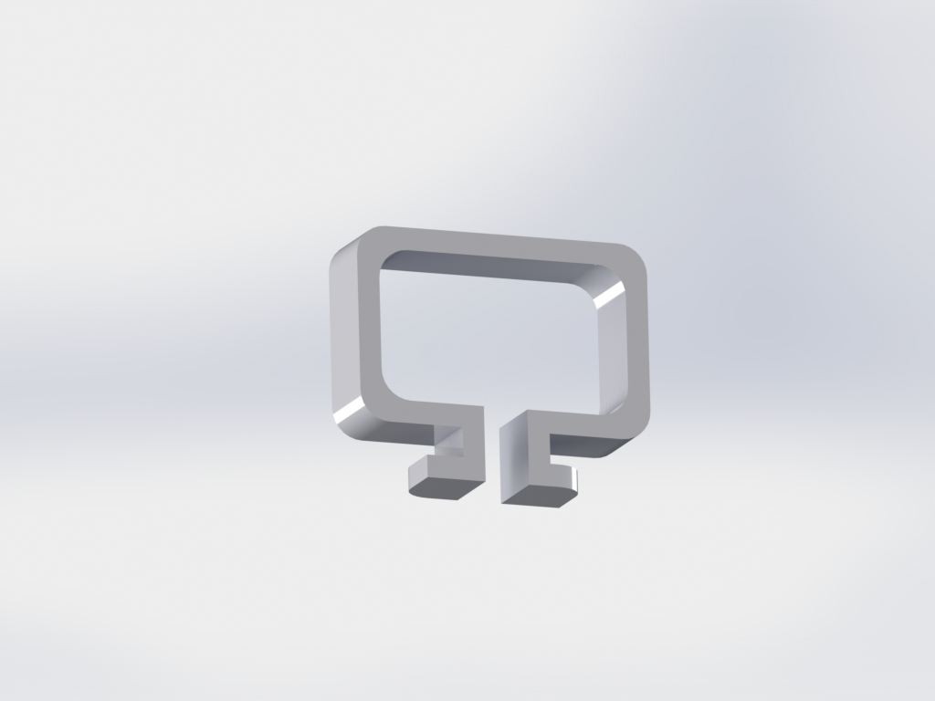 aluminium 2020 profile cable holder