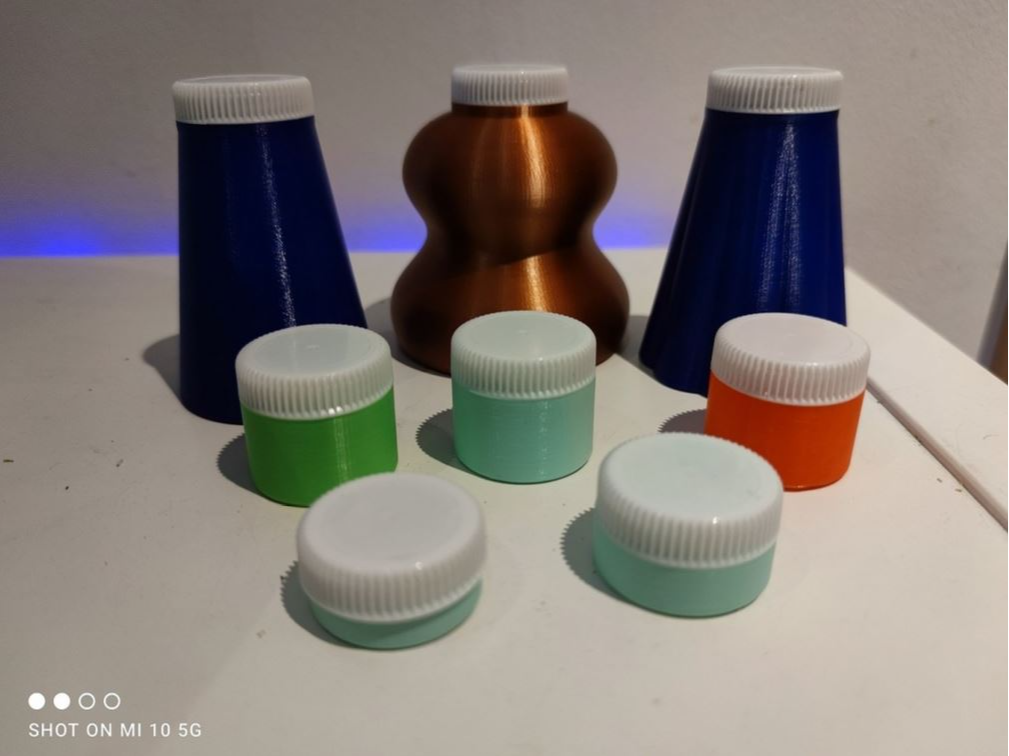 Milchkappenbox Behälter