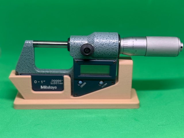 Mitutoyo 0-1 Digital Micrometer Stand for Desk