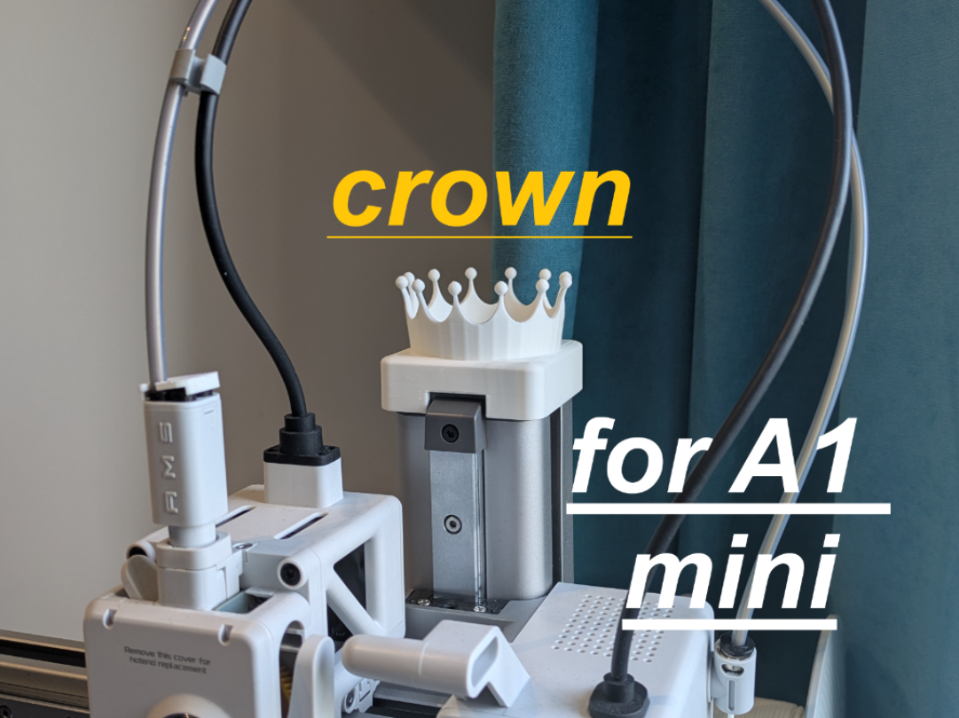 Crown for A1 Mini accessory ornament
