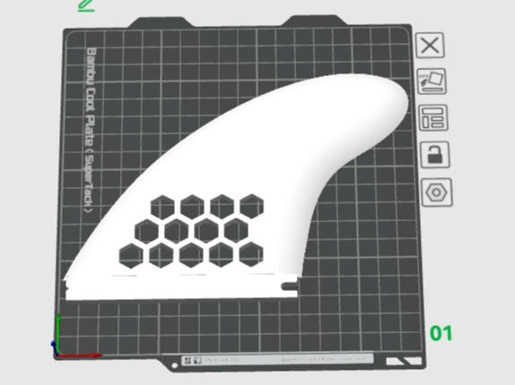 Surf Fin Left V2