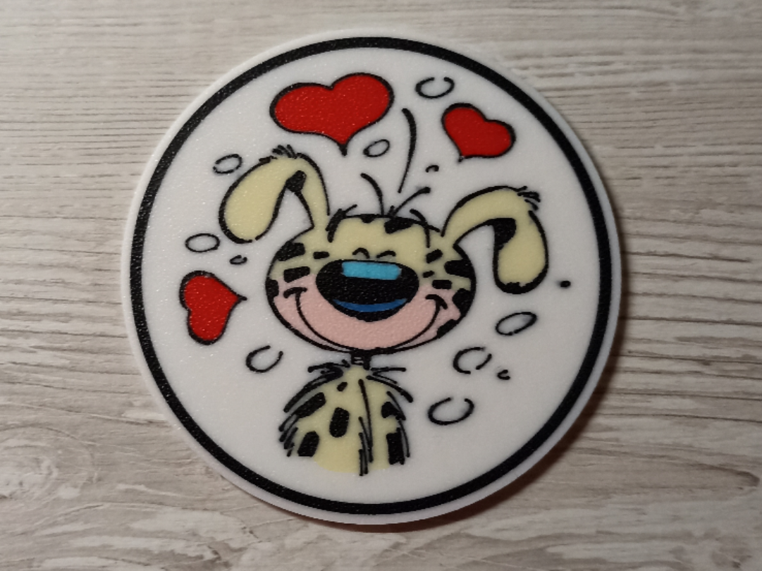 Dessous de verre Marsupilami