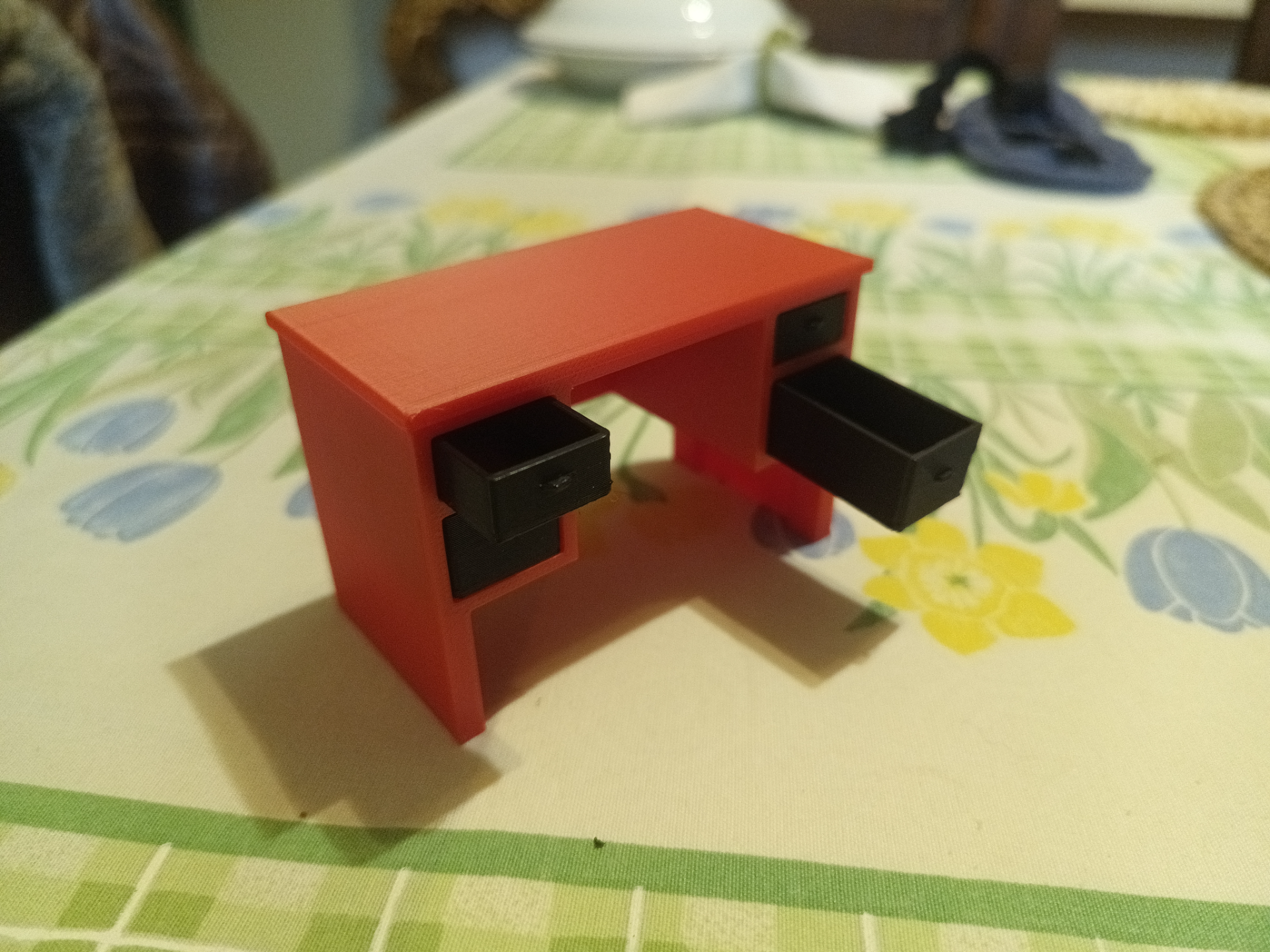Dollhouse miniature desk