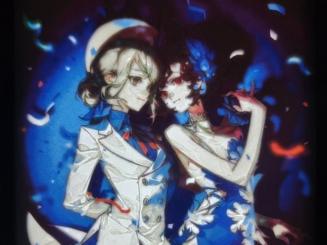 Reverse:1999 彩色透光浮雕
