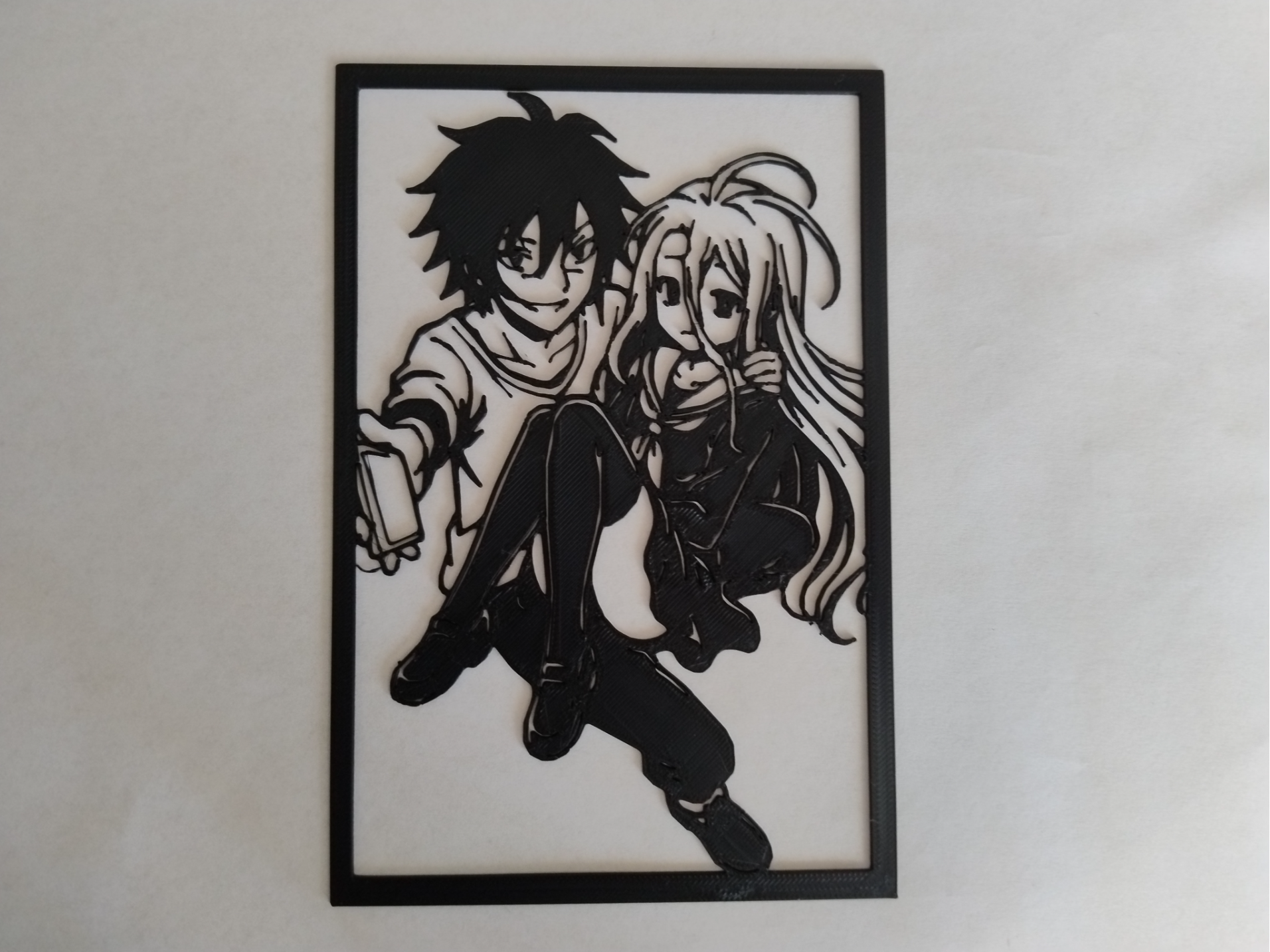 No game no life - Sora and Shiro - wall art