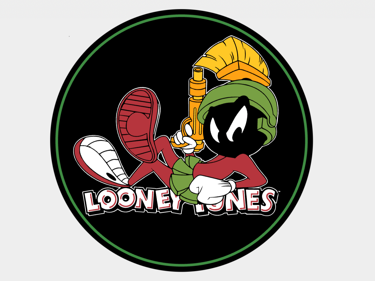 Marvin the Martian Looney Tunes Sign