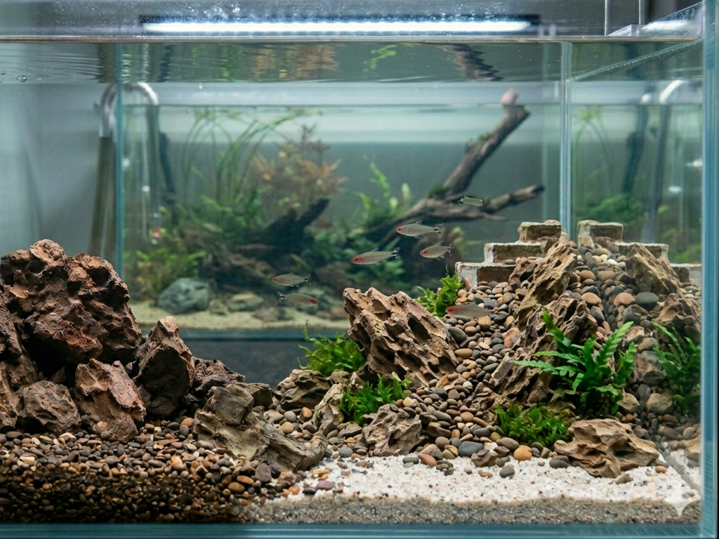 Frana per arredo acquario o terrario